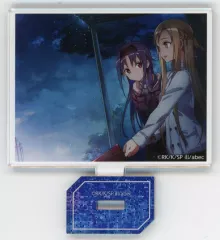 【中古】アクリルスタンド・アクリルパネル ユウキ＆アスナ ミニアクリルスタンド 「くじ引き堂 ソードアート・オンライン 15周年記念オンラインくじ」 D-4賞