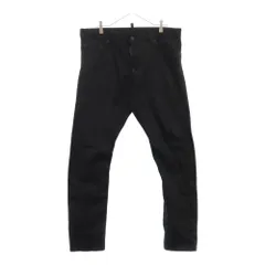 DSQUARED2 (ディースクエアード) 23AW MANCHESTER CITY SEXY TWIST JEANS マンチェスターシティ セクシーツイスト スリムスキニー デニム ロングパンツ ジーンズ ブラック S71LB1335