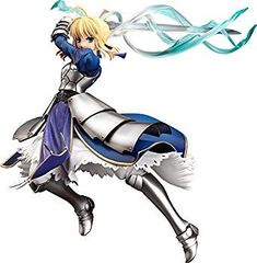 [중고](미사용·미개봉품) Fate/stay night 세이버 약속된 승리의 검[엑스칼리버] 1/7 스케일 PVC제 도장이 끝난 완성품 피규어 재판매 wyeba8q