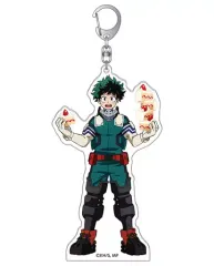 【中古】キーホルダー・マスコット(キャラクター) 緑谷出久(バトルケーキ) 全身アクリルキーホルダー 「僕のヒーローアカデミア」