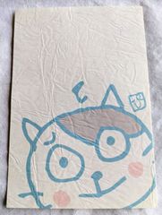 ネコ猫ハンドメイド♡ごんみるてんくりの「クリちゃん」ポストカード２枚セット