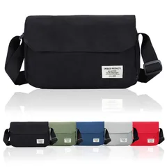 【特価商品】小さめ 軽量 レディース 斜めがけ メンズ ナイロン ショルダーバッグ シンプル [本当に沢山入る！] ストリート [ユニベイズ]