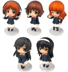【中古】トレーディングフィギュア 全5種セット 「ねんどろいどぷち ガールズ＆パンツァー あんこうチームVer.」