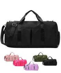 [Elixio] [エリクシオ] ボストンバッグ 旅行 合宿 修学旅行 スポーツバッグ 旅行カバン ジムバッグ 靴収納付き シューズ収納 靴入れ 軽量 防水 大容量 ジム スポーツ 一泊二日 (ブラック) [ブラック]