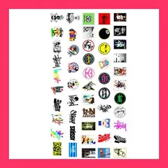 【スタッフおすすめ！】ステッカーセット アウトドア おもしろ かわいい ブランド アニメ ステッカー アウトドア 防水デカール おもしろ シールパック おしゃれ シール 車 バイク 自転車 ヘルメット スケートボード 防水スケートボード か