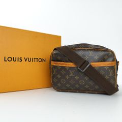 美品 ルイヴィトン モノグラム リポーター ショルダーバッグ レザー ヌメ革 LOUIS VUITTON ルイヴィトン ショルダーバッグ モノグラム リポーター