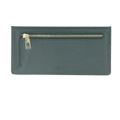 ☆ ダークグリーン ☆ LIZ DAYS スキミング防止薄型長財布 リズデイズ LIZDAYS 長財布 レディース ブランド メンズ 薄型 本革 スキミング防止 カードケース 小銭入れ 名刺入れ 財布 スリム レザー コインケース 薄い おしゃれ ギフト