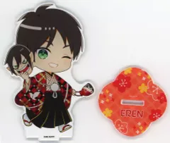 【中古】アクリルスタンド・アクリルパネル エレン・イェーガー ミニキャラBIGアクリルスタンド 「進撃の巨人×VASARA」