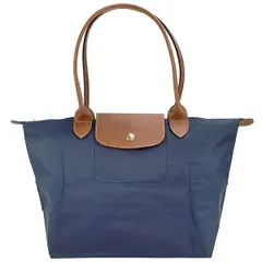 新品 ロンシャン LONGCHAMP トートバッグ ル プリアージュ ショルダーバッグ Mサイズ マリン