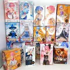 【未開封品】Re:ゼロ　リゼロ プライズフィギュア20点セット レム多め　まとめ売り〇YR-52799〇