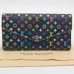 【極美品】LOUIS VUITTON ルイヴィトン マルチカラー ポルトフォイユ　サラ　保存袋