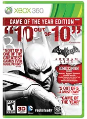 Batman: Arkham City Game of the Year Edition (輸入版) - Xbox360