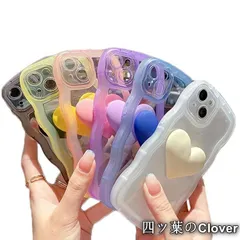【美品・未使用新品】 iPhone15 14 13 ケース iPhoneケース ハート柄 うねうね なみなみ 韓国 シリコン 耐衝撃 かわいい スマホケース ウェ