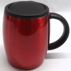 【中古】マグカップ･湯のみ レッド 蓋付き タンブラーマグ 414ml 「スターバックスコーヒー」