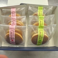 冷凍生どら焼き　まるる6個セット（いちご3個＋抹茶3個）　冷凍スイーツ