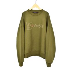 LOUIS VUITTON グレー クルーネック トレーナー LOUIS VUITTON グレー クルーネック トレーナー