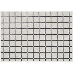 IKEA STOCKHOLM ウールラグ 170×240 白黒ストライプ - メルカリ