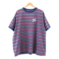 F/CE. / エフシーイー | 2023SS | BORDER RECYCLE RINGER T ボーダー リサイクル リンガー Tシャツ | L | ブルー | メンズ