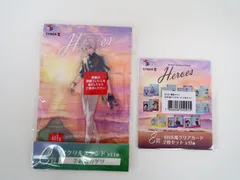 2点セット くじスクエア にじさんじHEROES海の家くじ 叢雲カゲツ アクリルスタンド/SNS風クリアカード