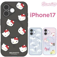 サンリオ iPhone17 ケース クリア 半透明 magsafe ハローキティ クロミ マイメロディ スマホ カバー エアクッション ハイブリッド 耐衝撃 iPhone マットクリア マグセーフ 【１週間以内発送】【ゆうパケットにて発送】
