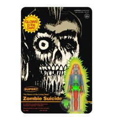 バタリアン パンク ゾンビ フィギュア 蓄光 THE RETURN OF THE LIVING DEAD ReAction Zombie Suicide SUPER7 正規品