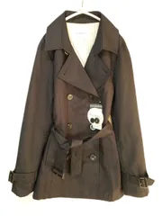 新品【GLACIER】グラシア トレンチコート 撥水加工 花粉対策 売り切り ダブルボタン ベルト付き