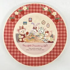東京ディズニーシー スーベニアプレート Duffy and Friends Heartfelt Strawberry Gift 2024