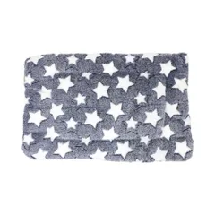 【数量限定】ケージ 外出リビング ドライブ 車 オールシーズン 冬 ふわふわ 座席 ドッグベッド ペット用ベッド ペットベッド マット いぬ ネコ ねこ 猫 イヌ 犬 洗濯 洗濯 子犬 寒さ対策 かわいい ペットマット 洗える 星柄B クッション ペット用 m
