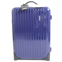 未使用品▼希少 RIMOWA リモワ 857.52 サルサ 2輪 キャビン トロリー キャリーケース ブルー 35L TSAロック搭載 箱・タグ・ネームタグ付きのサムネイル