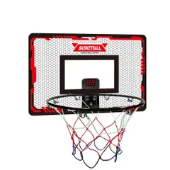 ☆ Cタイプ ☆ バスケットゴール pmy2100 バスケットゴール室内 バスケ バスケット おもちゃ ドア フック掛け 専用ボール ポンプ付 セット ミニサイズ 家庭用 子ども LEDディスプレイ デジタルスコア ゲームモード 音 折りたたみ 丈夫