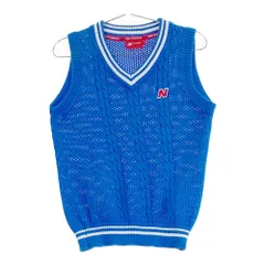 サイズ：1 NEW BALANCE GOLF ニューバランス  ニットベスト  ブルー系 [240101505051] ゴルフウェア レディース ストスト