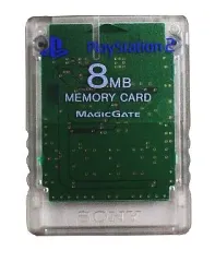【中古】PS2ハード Playstation2 専用メモリーカード(8MB)クリスタル