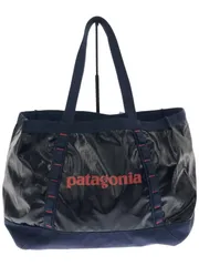 Patagonia パタゴニア Black Hole Tote ロゴプリントトートバッグ ネイビーのサムネイル