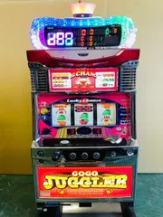 【不要機込み】ゴーゴージャグラー2 実機【たのメル便/送料込み】 ゴーゴージャグラー2 コイン不要機付き 引き取り限定 ジャグラー