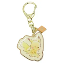 【メール便】ポケットモンスター キーリング ピカチュウイニシャルキーホルダー M ポケモン カミオジャパン プレゼント キャラクター グッズ 