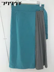 ◇ green label relaxing UNITED ARROWS ロング フレア スカート サイズ38 グリーン系 レディース  【中古】 【1106250005846】