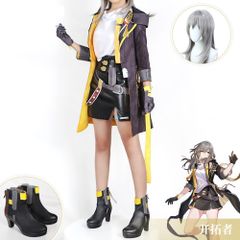 【翌営業日発送】　スターレイル　女主人公風　可愛い　女の子　女性　コスプレ　ハロウィン　コミケ　イベント　グレー　衣装　星　開拓者