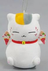 [중고] 잡화 냥코 선생님 (크레페) 가방에 붙어있는 봉제 인형 [나츠메 친구장]