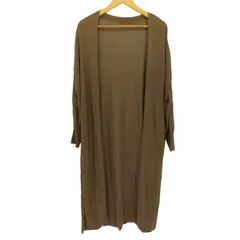 ミューズデドゥーズィエム クラス MUSE de Deuxieme Classe shake code Vネック ロングカーディガン レディース 表記無 