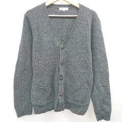 ◇ ⊇ THE SHOP TK ザ ショップ ティーケー シンプル系 長袖 ニットセーター サイズL グレー系 レディース E  【1507080004922】