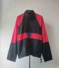 ■ 90s vintage ■ NIKE ナイキ ■ 銀タグ Nike スタンドカラー ハーフジップ ■ マルチカラー ナイロンブルゾン ■ FFF1120