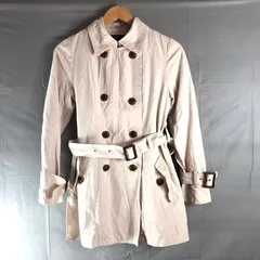 タルボット TALBOTS  コート トレンチコート ダブル ベルト付き 裏地付き ベージュ XSサイズ 2025090500160のサムネイル