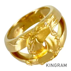 レア　極美品　ギャラ付き 完備　カレライカレラ　K18　ペガサス　ダイヤ　リング カレライカレラ Carrera y Carrera リング 指輪 17号 18金 K18