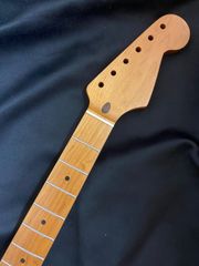 ストラトキャスターネック（No74）ローステッドメイプル21Fジャンボ