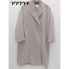 ■ URBAN RESEARCH アーバンリサーチ 長袖 ノーカラーコート サイズFREE ベージュ系 レディース 【中古】 【1102250014086】