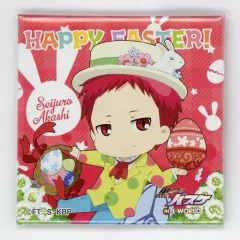 【中古】バッジ・ピンズ 赤司征十郎 「黒子のバスケ 春フェス 黒子のイースター in J-WORLD TOKYO スクエア缶バッジ Ver.2」