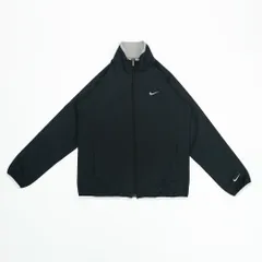 【極美品】NIKE ナイキ FIT DRY  ランニングジャケット ワンポイント ブラック S