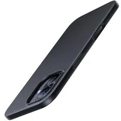 【新品】 TORRAS iPhone 17 用 ケース 薄型 【0.14cm極薄 超軽量】 日本製 PC マット さらさら手触り ワイヤレス充電対応 指紋防止 滑り止め 耐久 スマホケース アイフォン17用 6.3インチ 「OriginFit」 スペースブ 0