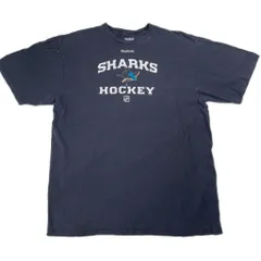 XLsize SHARKS HOCKEY TEE シャーク Tシャツ 24062701