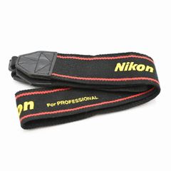 Nikon FOR PROFESSIONAL プロストラップ 赤 アクセサリー 【中古】